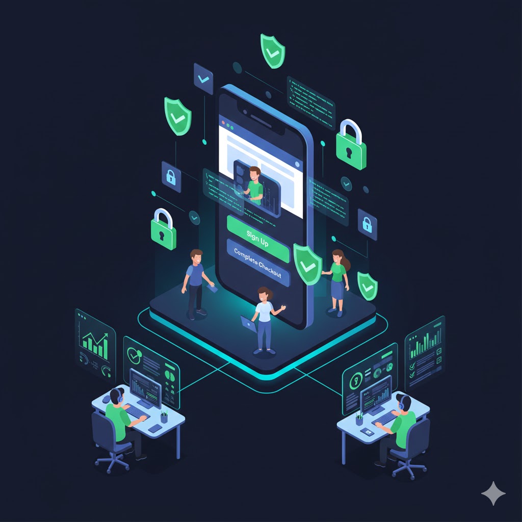 Secure full-stack D2C web and mobile application delivering great customer experience with strong data protection.