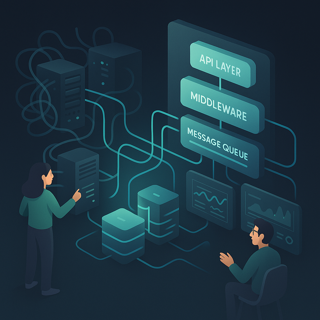 Middleware experts modernizing legacy integrations into clean API-led, event-driven enterprise architecture.